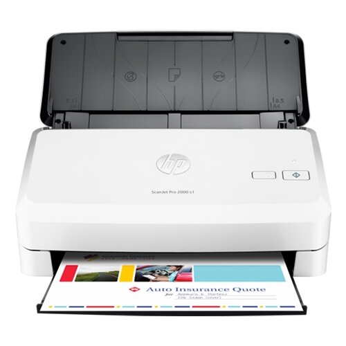 Сканер HP ScanJet Pro 2000 s1 белый