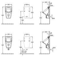 Писсуар Villeroy & Boch Omnia Architectura 557405R3