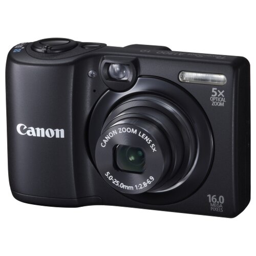Фотоаппарат Canon PowerShot A1300 черный 1695000₽