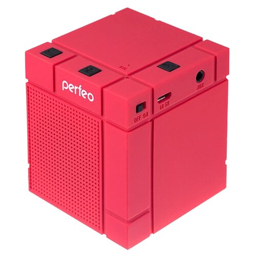 Портативная акустика Perfeo XBASS-BOX красная