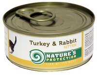 Корм для кошек Nature's Protection Консервы Kitten Turkey & Rabbit (0.1 кг) 1 шт. 0.1 кг 1