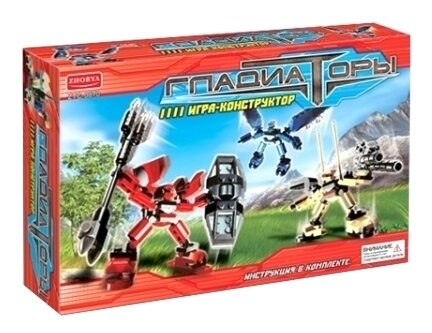 Конструктор ZYC-0870 "Гладиатор" 225 деталей в коробке 28,5*4,5*19см