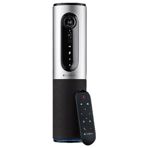 Крепление Logitech VC Connect (960-001034), Wi-Fi, черный/серебристый вебкамера logitech conferencecam connect 960 001034