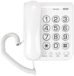 Телефон TEXET TX-262 светло-серый