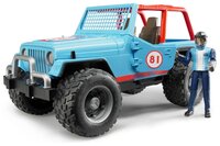 Внедорожник Bruder Jeep Cross Counrty Racer (02-541) 29 см голубой