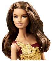 Праздничная кукла Barbie в красном платье, 29 см, DRD25