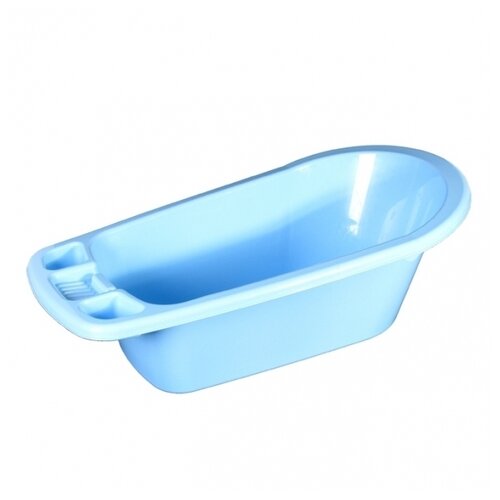 Ванночка детская АНГОРА, голубой, 40 л, 50.5х28х93 см