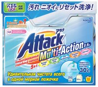 Стиральный порошок Attack Multi-Action 0.81 кг пластиковый пакет