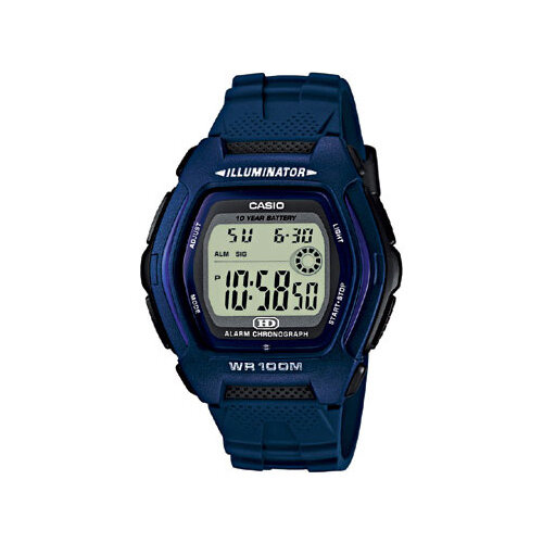 Наручные часы CASIO Sports, синий, серый