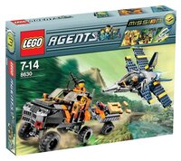 Конструктор LEGO Agents 8630 Охота за золотом