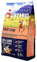 Корм для собак Ontario (2.25 кг) Adult Large Lamb & Rice