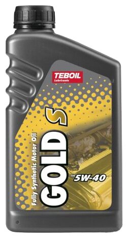 Синтетическое моторное масло Teboil Gold S 5W-40