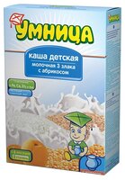 Каша Умница молочная 3 злака с абрикосом (с 6 месяцев) 250 г