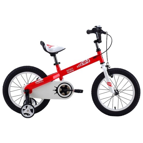 фото Детский велосипед royal baby rb18-15 honey steel 18 красный (требует финальной сборки)