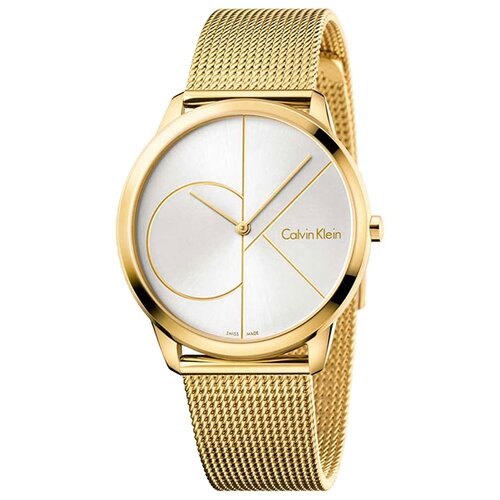 Наручные часы CALVIN KLEIN Minimal, золотой наручные часы calvin klein k3m216 2y розовый