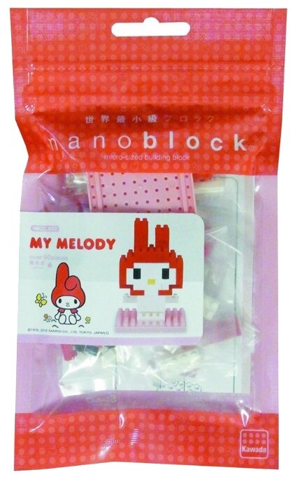 Конструктор Nanoblock Hello Kitty NBCC-002, 90 дет.