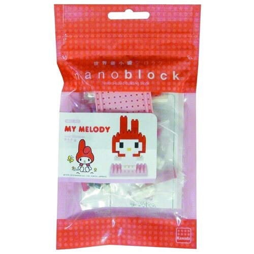 Конструктор Nanoblock Hello Kitty NBCC-002, 90 дет. блочный конструктор nanoblock hello kitty в парке