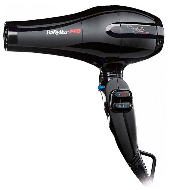 Фен Babyliss Pro Prodigio Ionic 2300Вт черный Bab6730ire .