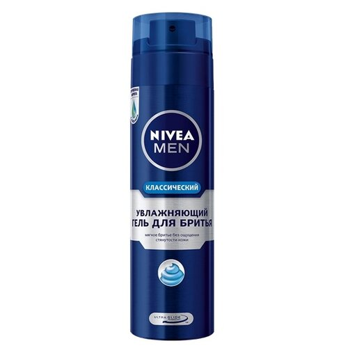 Гель для бритья Nivea Классический, увлажняющий, 200мл - Beiersdorf