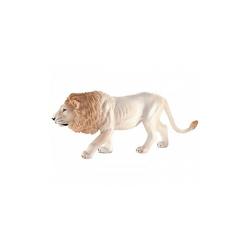 Фигурка Mojo Wildlife Белый лев 387206, 6 см