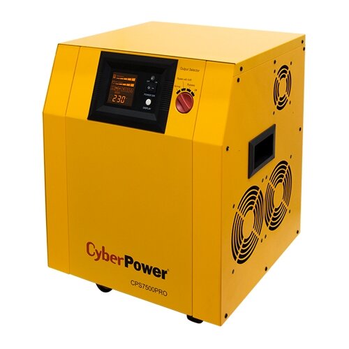 Интерактивный ИБП CyberPower CPS7500PRO желтый 5250 Вт интерактивный ибп cyberpower cps7500pro желтый 5250 вт