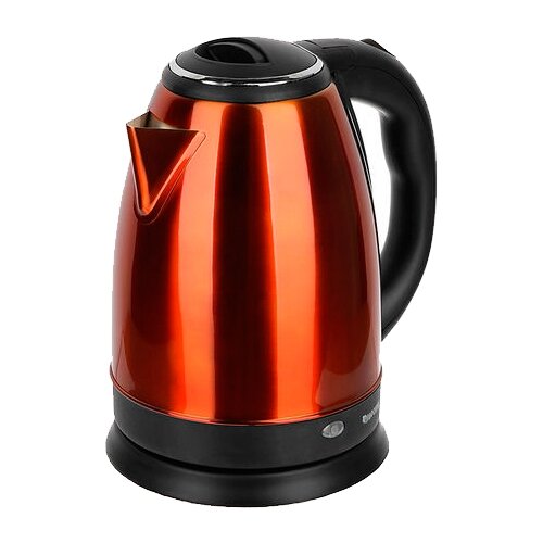 Чайник Чудесница ЭЧ-2004, оранжевый чайник волжаночка эч 111 стекло черный