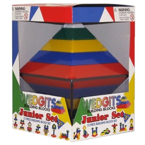 Конструктор архитектурный Junior Set 15 деталей, от 3-х лет