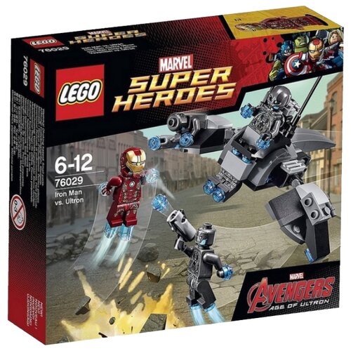 Конструктор LEGO Marvel Super Heroes 76029 Железный человек против Альтрона, 90 дет. конструктор lego marvel super heroes 76105 халкбастер эра альтрона 1363 дет