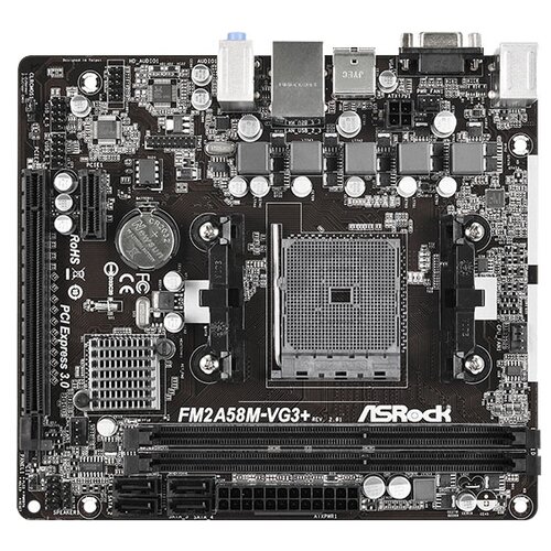 Материнская плата ASRock FM2A58M-VG3+ R2.0