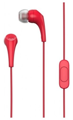 Наушники с микрофоном Motorola Earbuds 2 SH006-R красный