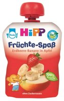 Пюре HiPP яблоко-клубника-банан (с 6 месяцев) 90 г
