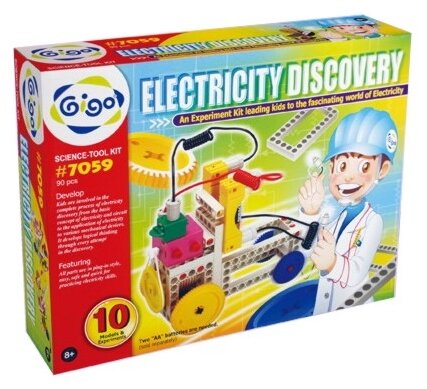 Конструктор Электрическая Энергия GIGO 7059 ELECTRICITY DISCOVERY 56140