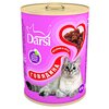 Корм для кошек Darsi (0.415 кг) 1 шт. Консервы для кошек: говядина кусочки в соусе - изображение