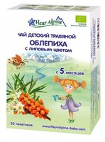 Чай Fleur Alpine Облепиха с липовым цветом 20 шт.