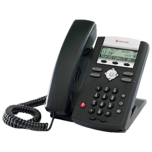 VoIP-телефон Polycom SoundPoint IP 335 черный voip телефон polycom soundpoint ip 550