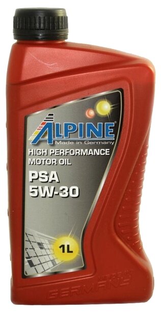 Масло моторное синтетическое Alpine PSA 5W-30 канистра 1 л 0101381