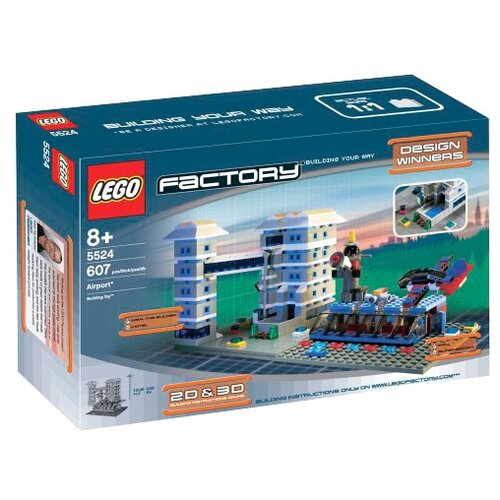 Конструктор LEGO Factory 5524 Аэропорт, 607 дет. конструктор lego factory 5524 аэропорт 607 дет