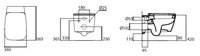 Унитаз Ideal STANDARD Ventuno T319901 (с сиденьем, микролифт)