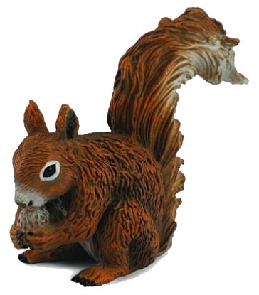 Фигурка Collecta Красная белка 5 см - фото №8
