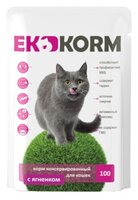 Корм для кошек Ekkorm Для кошек - Ягненок в желе