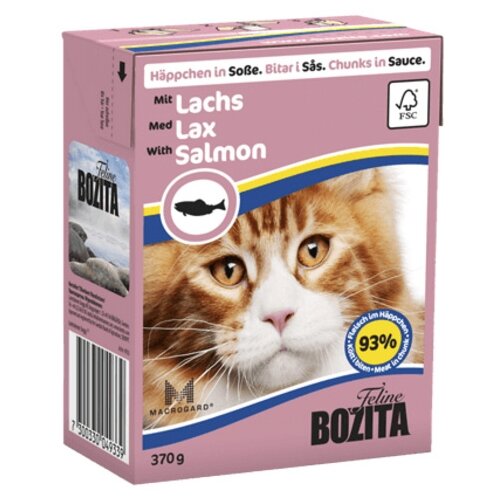 фото Корм для кошек bozita с лососем