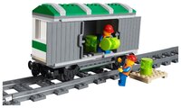 Электромеханический конструктор LEGO City 3677 Красный грузовой поезд