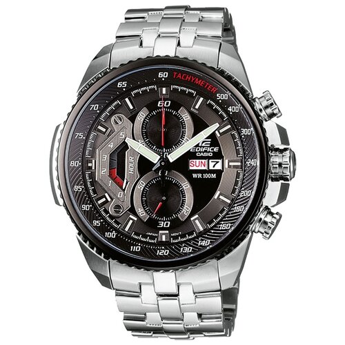 Наручные часы CASIO Edifice EF-558D-1A, черный, серебряный casio ef 552 1a