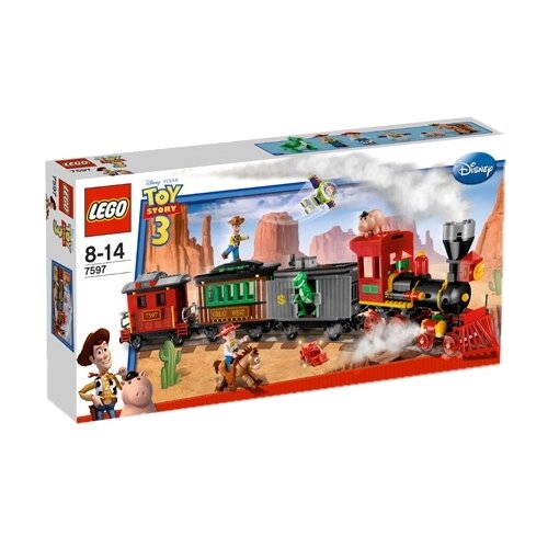 Конструктор LEGO Toy Story 7597 Western Train Chase, 584 дет. конструктор lego toy story 10769 веселый отпуск 178 дет