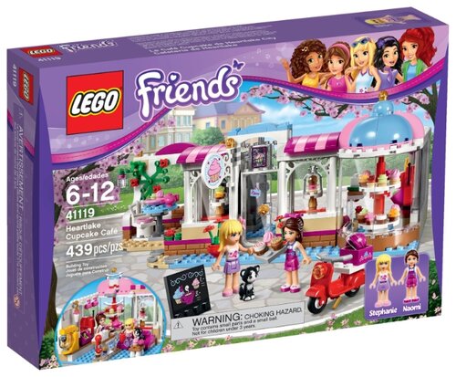 Конструктор LEGO Friends 41119 Кондитерская Хартлейка, 439 дет.