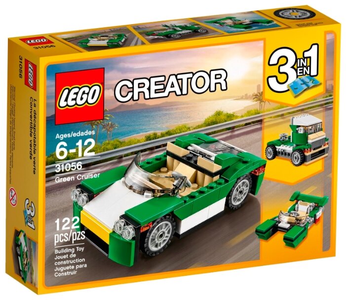 Конструктор LEGO Creator 31056 Зеленый кабриолет