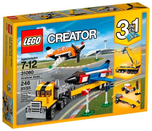 Конструктор LEGO Creator 31060 Пилотажная группа, 246 дет.