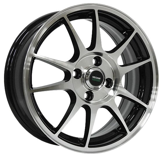 Диск колесный Megami MGM-5 6x15/4x100 D60.1 ET50 BKF