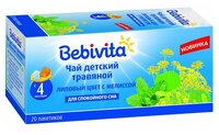 Чай Bebivita Липовый цвет с мелиссой, c 4 месяцев 20 шт.