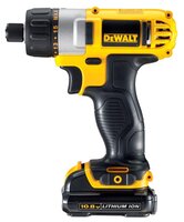 Шуруповерт DeWALT DCF610D2 желтый/черный